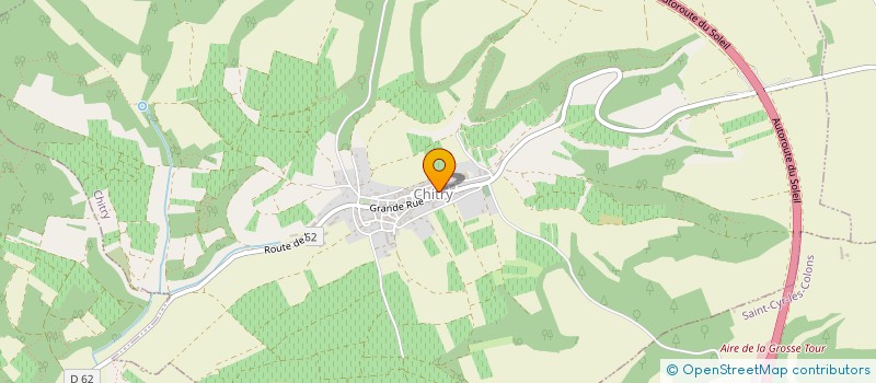 localisation de l'entreprise SCI LE LANTARA à CHITRY