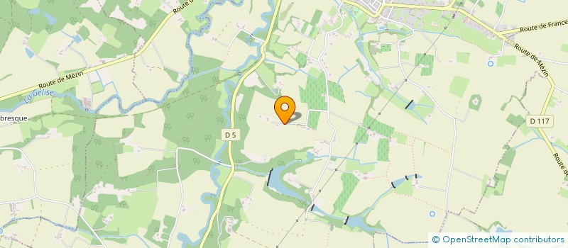 localisation de l'entreprise SCI LE LAOU  REAUP-LISSE