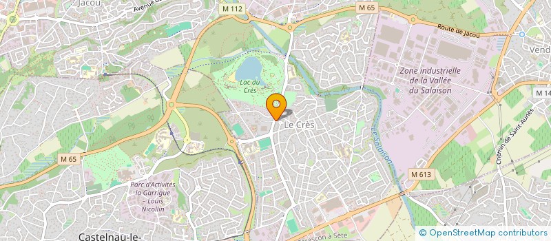 localisation de l'entreprise SCI LE LAPIN à LE CRES