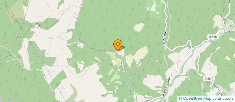 localisation de l'entreprise SCI LE LAUZIER  REAUVILLE