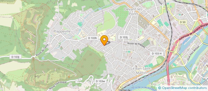 localisation de l'entreprise SCI LE LAVANDIN à LE BAN-SAINT-MARTIN