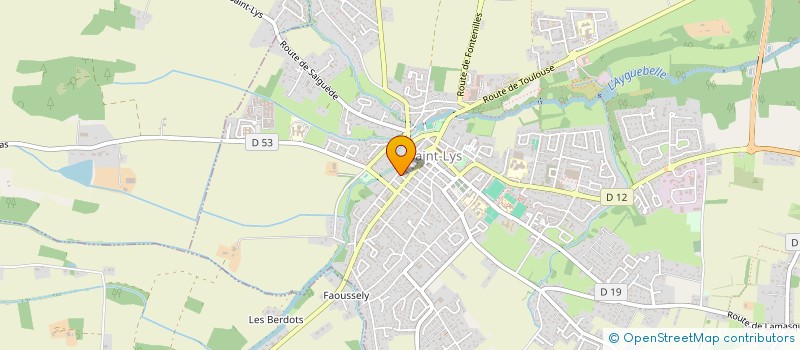 localisation de l'entreprise SCI  LE LAVOIR  SAINT-LYS