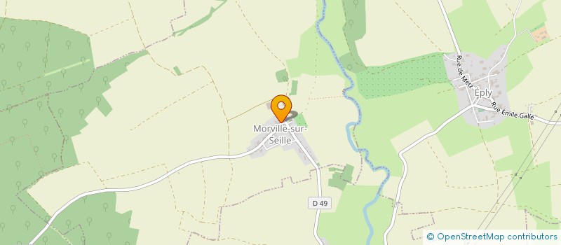 localisation de l'entreprise SCI LE LAVOIR  MORVILLE-SUR-SEILLE