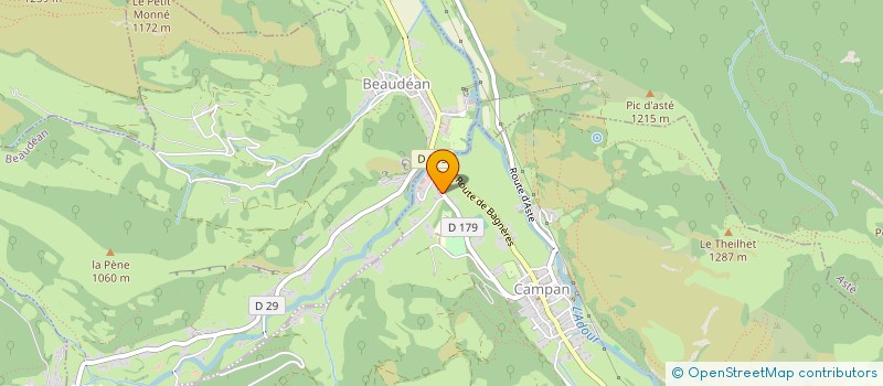 localisation de l'entreprise SCI LE LAYRIS  CAMPAN