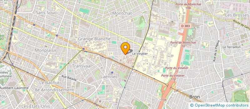 localisation de l'entreprise SCI LE LE SEGUOVENT  LYON