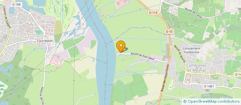 localisation de l'entreprise SCI LE LEPIDION INDIGO  CAMBLANES-ET-MEYNAC