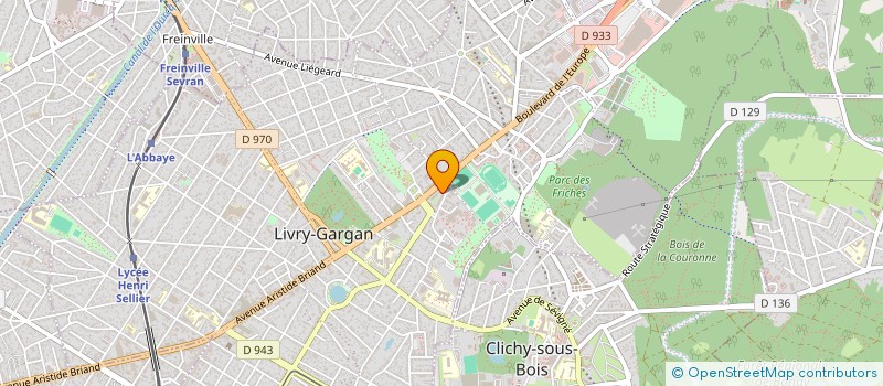 localisation de l'entreprise SCI LE LEVANT à LIVRY-GARGAN