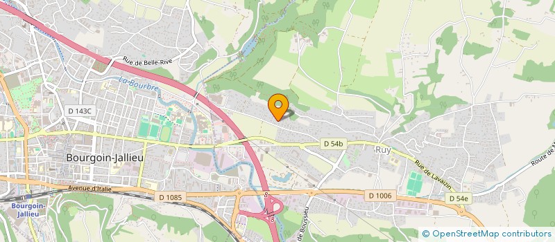 localisation de l'entreprise SCI LE LEVEAU  RUY-MONTCEAU