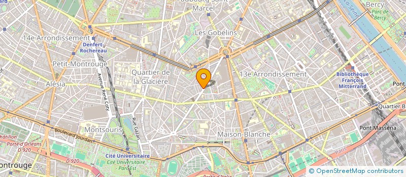 localisation de l'entreprise SCI LE LEVY à PARIS