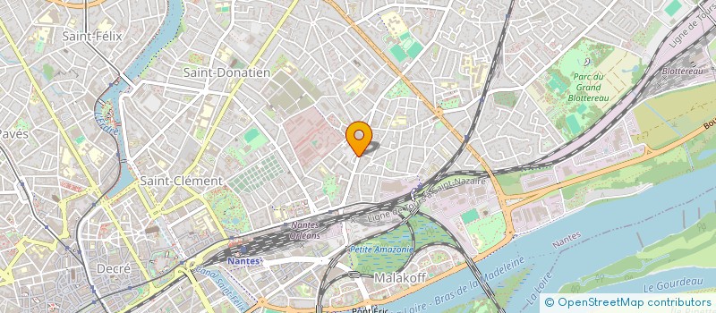 localisation de l'entreprise SCI LE LEYOUR RIBEYROL à NANTES