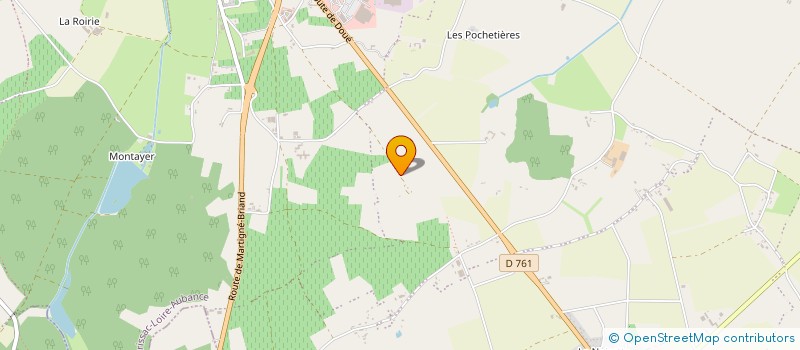 localisation de l'entreprise SCI LE LIBAT  LES GARENNES SUR LOIRE