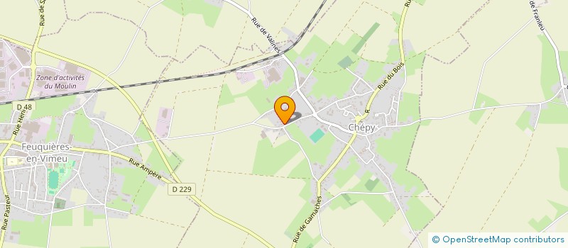 localisation de l'entreprise SCI LE LIEN  AIGNEVILLE