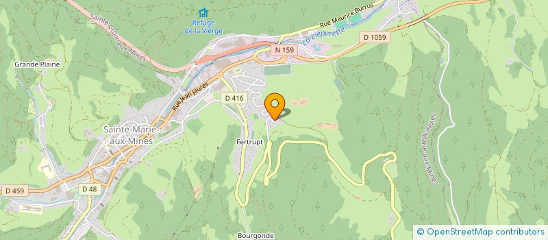 localisation de l'entreprise SCI LE LIEN  SAINTE-CROIX-AUX-MINES