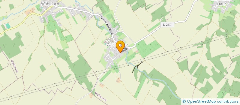 localisation de l'entreprise SCI LE LILAS  ZAESSINGUE