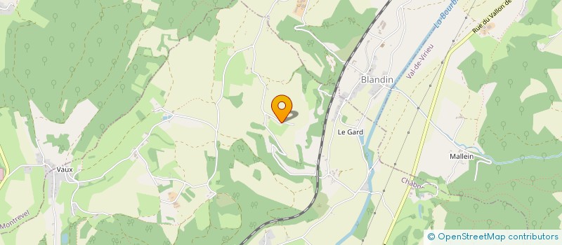 localisation de l'entreprise SCI LE LION  CHABONS