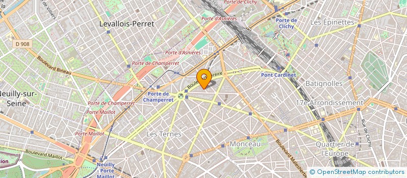 localisation de l'entreprise SCI LE LISERON à NEUILLY-SUR-SEINE