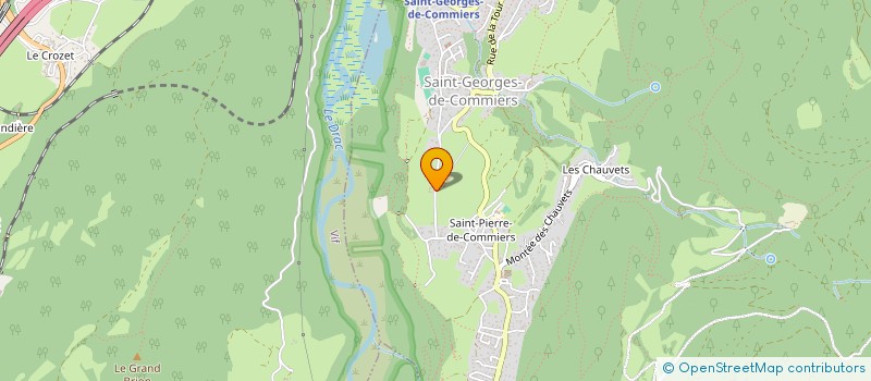 localisation de l'entreprise SCI LE LISERON  SAINT-GEORGES-DE-COMMIERS