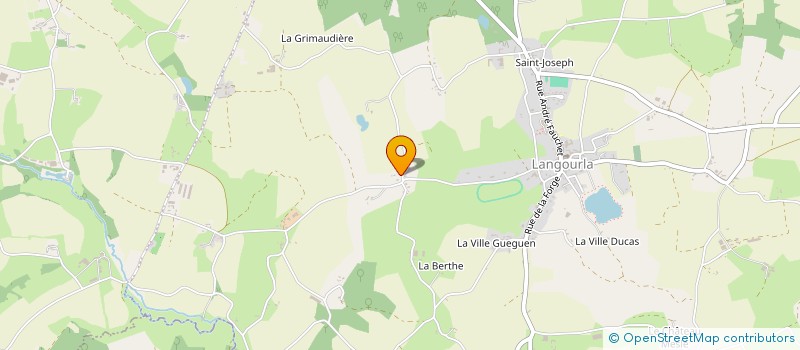 localisation de l'entreprise SCI LE LOCH à LE MENE