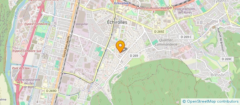 localisation de l'entreprise SCI LE LODDIGESIA à ECHIROLLES