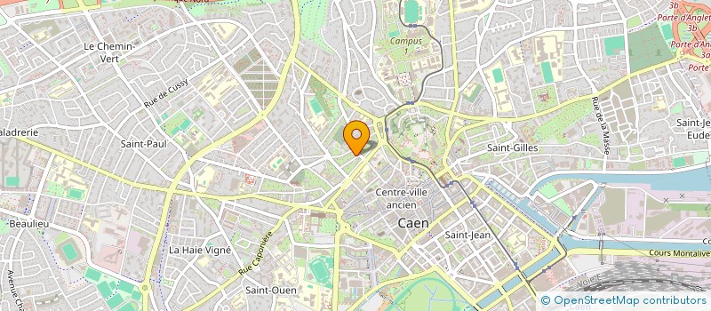 localisation de l'entreprise SCI LE LOFT à CAEN