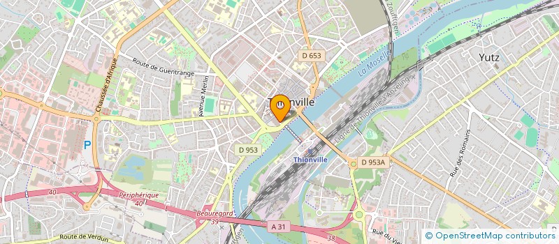 localisation de l'entreprise SCI LE LOFT à THIONVILLE