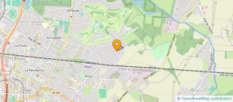 localisation de l'entreprise SCI LE LOFT à VILLENEUVE-D'ASCQ