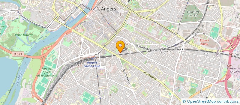 localisation de l'entreprise SCI LE LOGIS à ANGERS