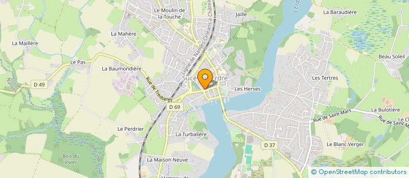 localisation de l'entreprise SCI LE LOGIS C-G 2015  SUCE-SUR-ERDRE