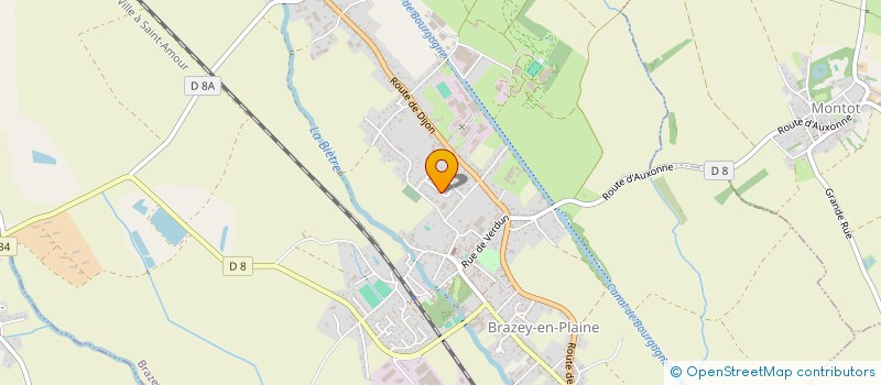 localisation de l'entreprise SCI LE LOGIS DE MELUSINE  BRAZEY-EN-PLAINE