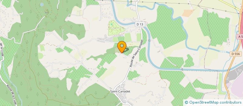 localisation de l'entreprise SCI LE LOGIS DES ALPES  LE PUY-SAINTE-REPARADE