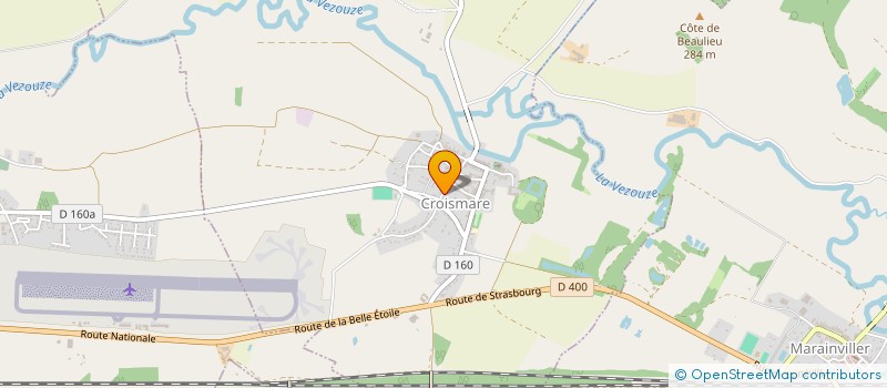 localisation de l'entreprise SCI LE LOGIS DES BOSQUETS  LUNEVILLE