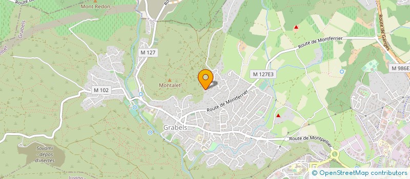 localisation de l'entreprise SCI LE LOGIS DU BOIS  GRABELS