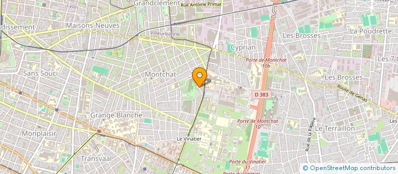 localisation de l'entreprise SCI LE LOGIS NEUF  LYON