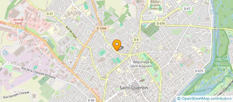 localisation de l'entreprise SCI LE LOIC à SAINT QUENTIN