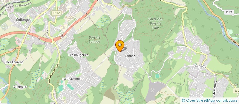 localisation de l'entreprise SCI LE LONNAZ  ARMOY