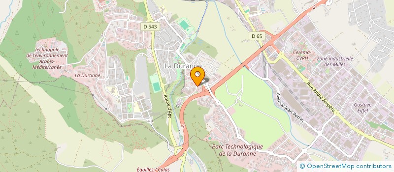 localisation de l'entreprise SCI LE LOSANGE à AIX-EN-PROVENCE