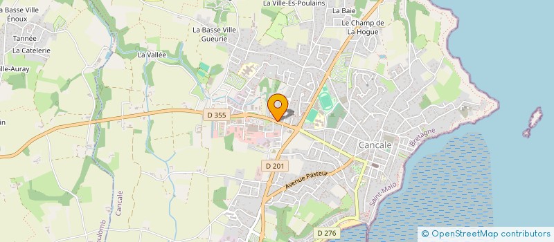 localisation de l'entreprise SCI LE LOTUS  CANCALE