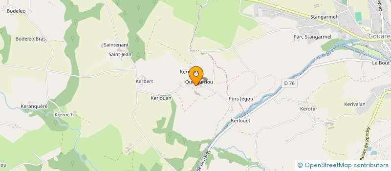 localisation de l'entreprise SCI LE LOUARGANT  PLOUGUERNEVEL