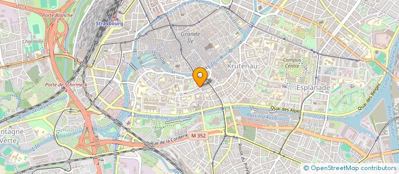 localisation de l'entreprise SCI LE LOUP  STRASBOURG