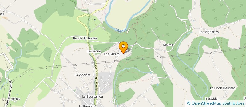 localisation de l'entreprise SCI LE LOUP BLANC à BURLATS