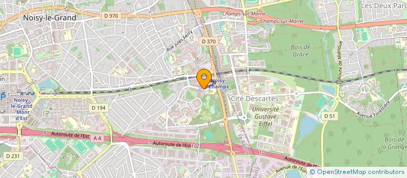 localisation de l'entreprise SCI LE LOYAT à NOISY-LE-GRAND