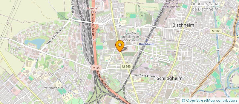 localisation de l'entreprise SCI LE LUCIOLE  HRDT