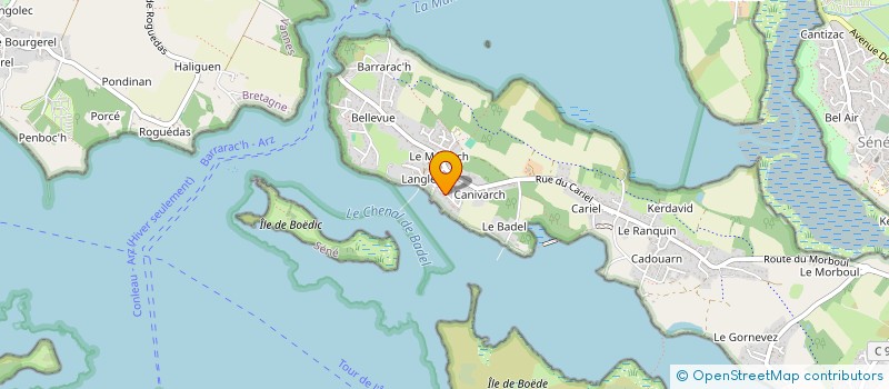 localisation de l'entreprise SCI LE LUDE à SENE