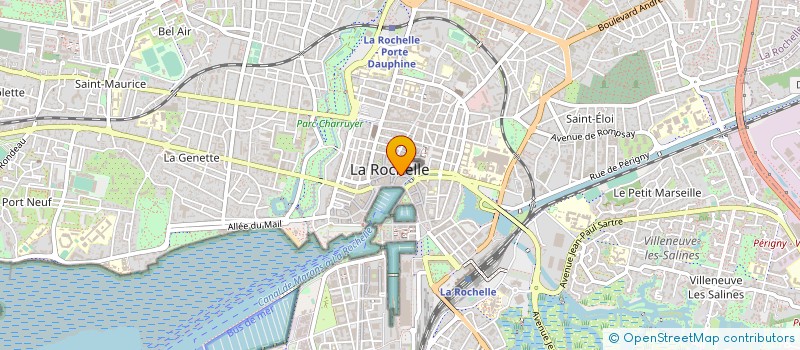 localisation de l'entreprise SCI LE LUTETIA à LA ROCHELLE