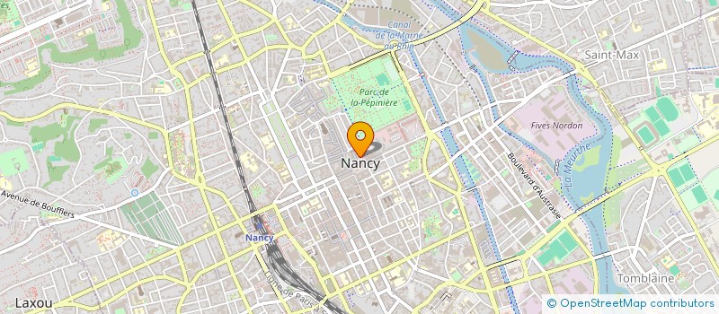 localisation de l'entreprise SCI LE LUTIN  NANCY