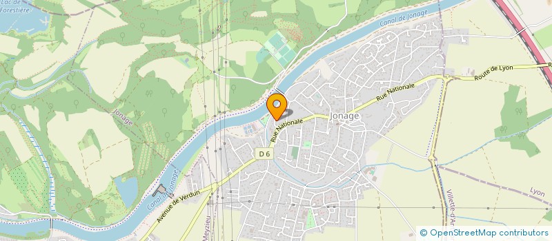 localisation de l'entreprise SCI LE LUXEMBOURG  JONAGE