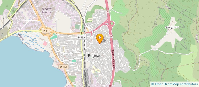 localisation de l'entreprise SCI LE LYON  ROGNAC