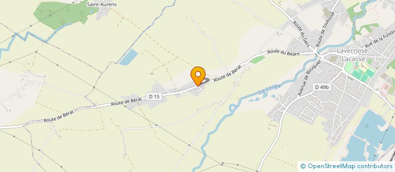 localisation de l'entreprise SCI LE LYS  LAVERNOSE-LACASSE