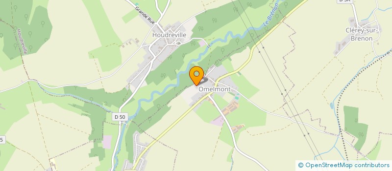 localisation de l'entreprise SCI LE LYS  OMELMONT