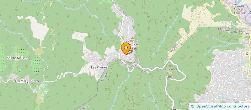 localisation de l'entreprise SCI LE LYS  PLOZEVET